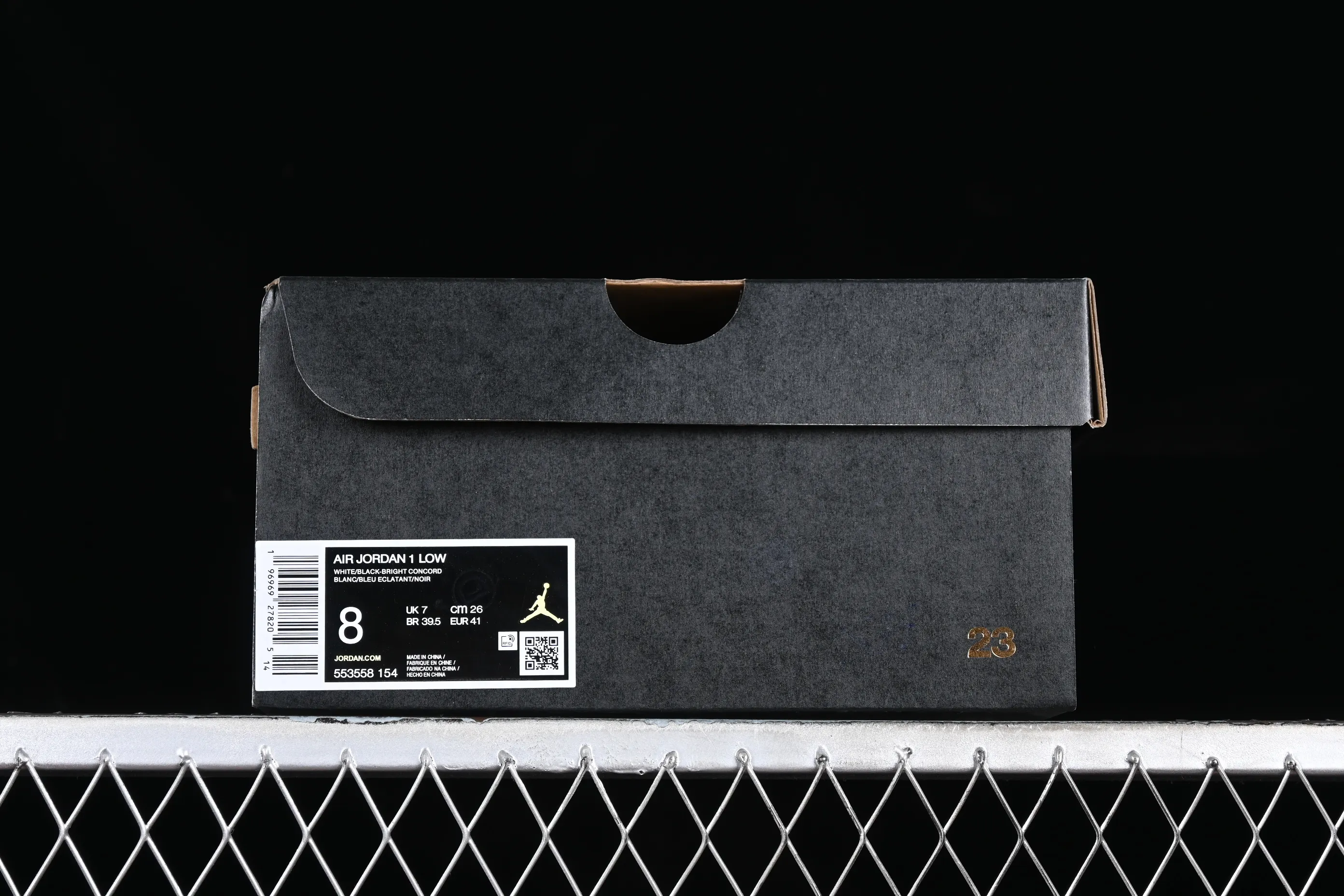All categories Air Jordan Jordan series basketball shoes Air Jordan 1 Low G version pure original Air Jordan 1 Low AJ1 Joe 1 color matching cultural low-top casual sneakers 553558-154